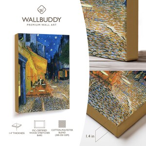 Van Gogh Cafe Terrace at Night Print: Arles, France - Museum Quality image 9