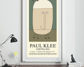 Paul Klee Museum Exhibition Poster 1959