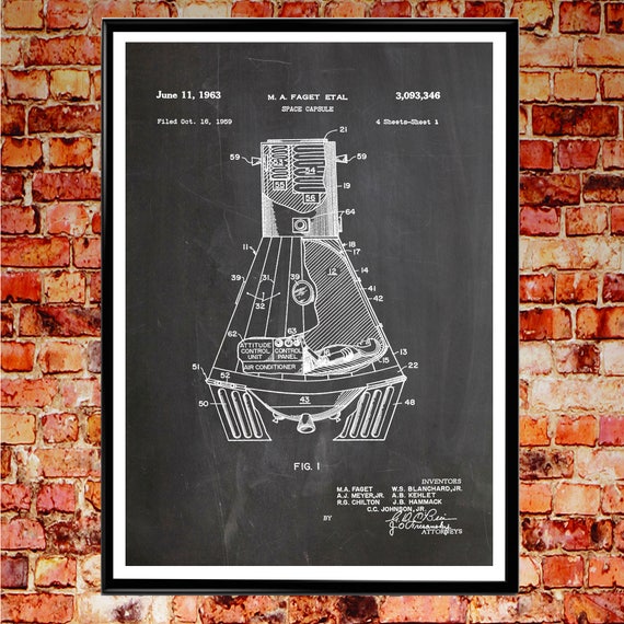 Nasa Control Panel Poster