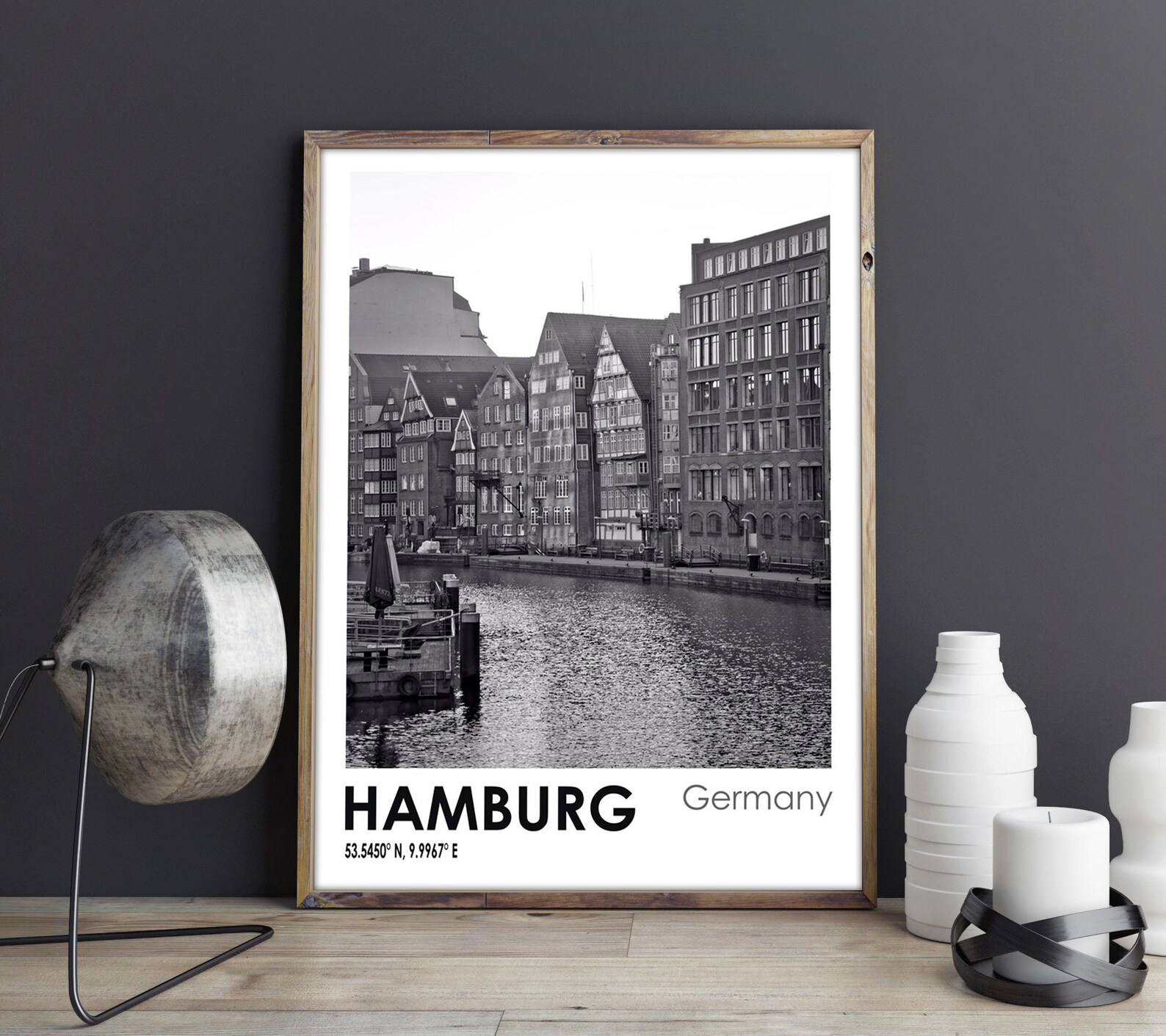 Hamburg Travel Poster Hamburg Photo Print Hamburg Travel Art Etsy