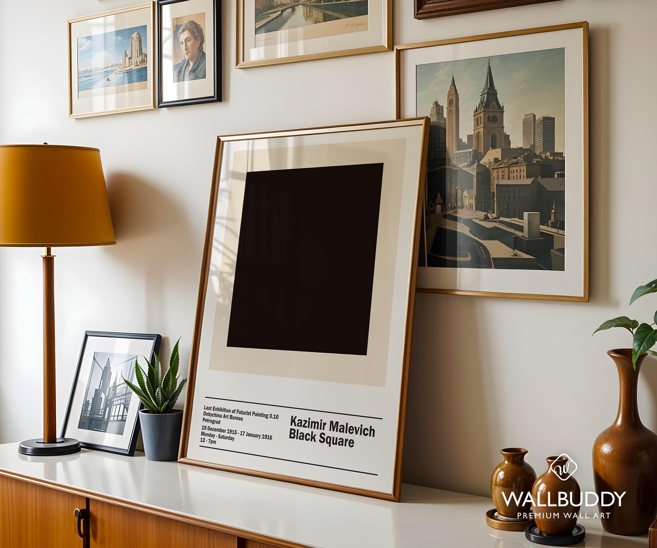 カジミール・マレーヴィチ展「黒の正方形」1915年ロシア抽象芸術