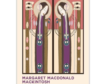 Buy Margaret Macdonald Mackintosh Art Nouveau Poster: Glasgow