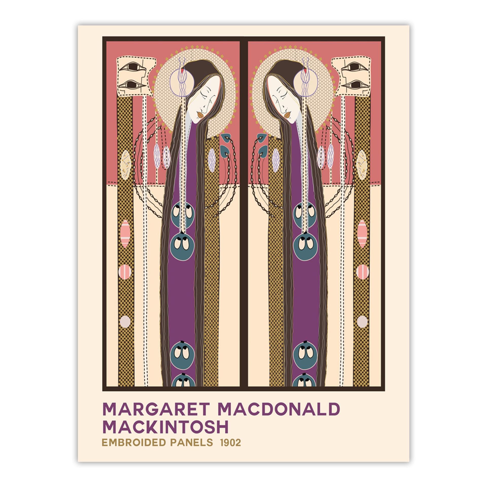Margaret Macdonald Mackintosh Art Nouveau Poster: Glasgow Style