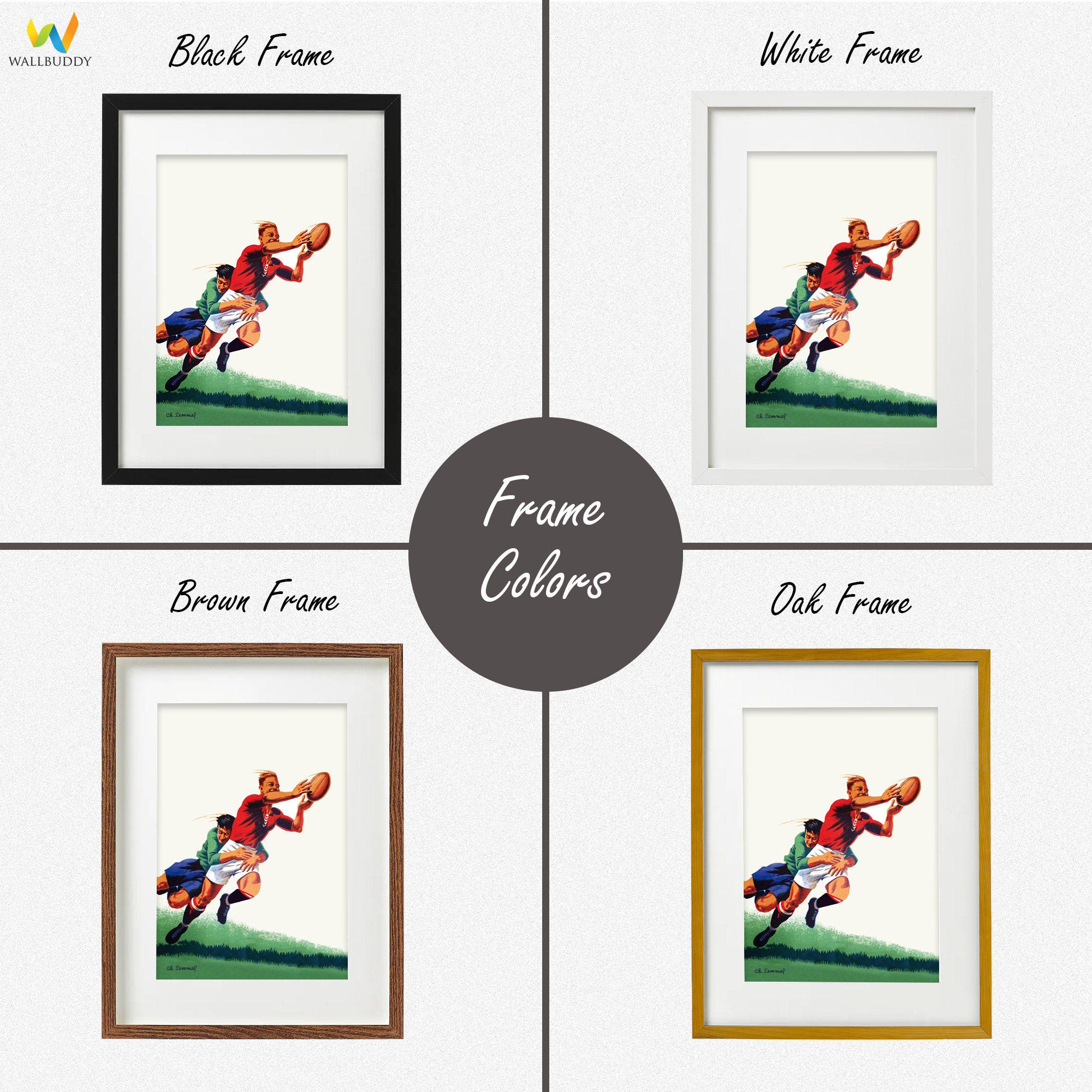 Rugby Posters Rugby Prints Vintage Rugby Art Decor Rugby Gift Etsy UK