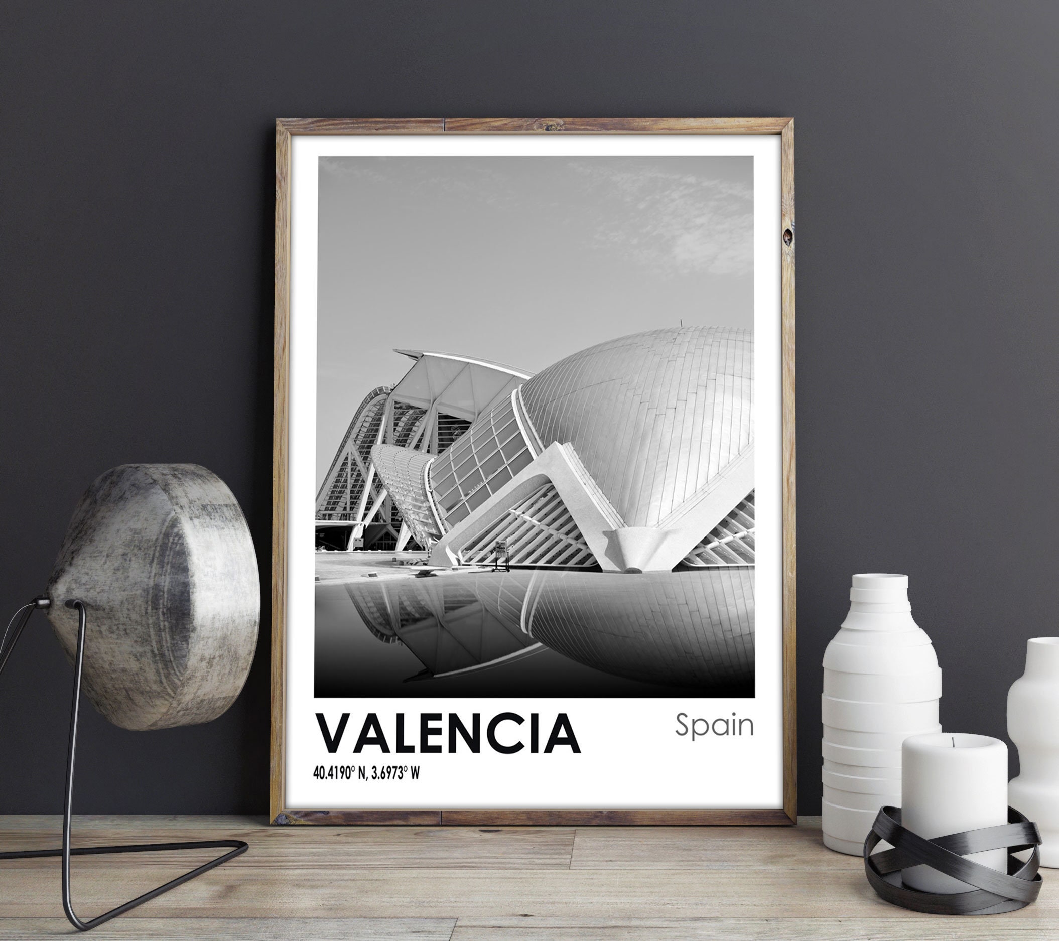Valencia Travel Poster Valencia Photo Poster Etsy