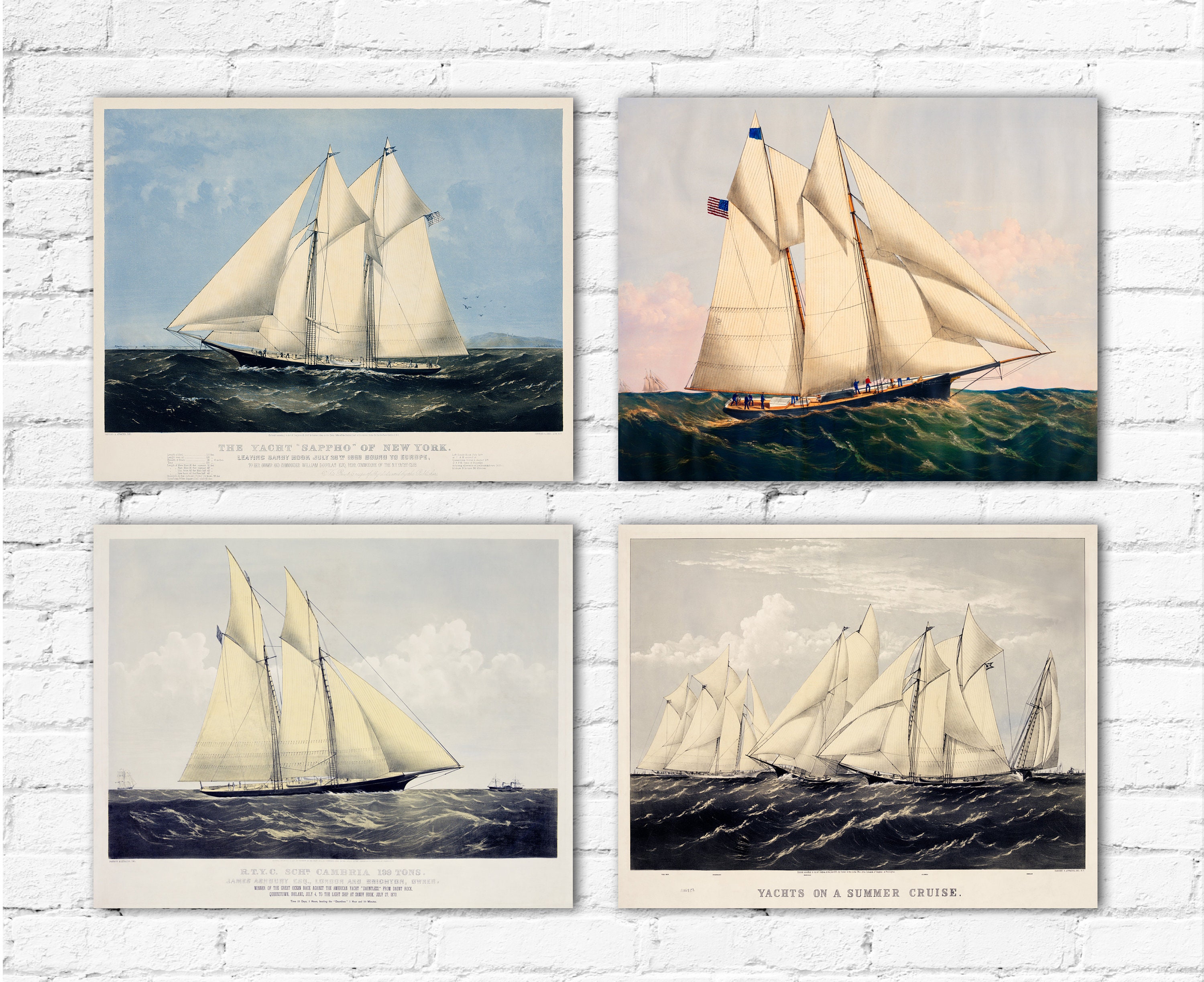 yacht prints for sale