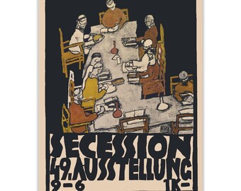 Egon Schiele、Secession 49. Austellung Egon Schiele | Secession 49. Ausstellung Plakat (1918) | Artsy