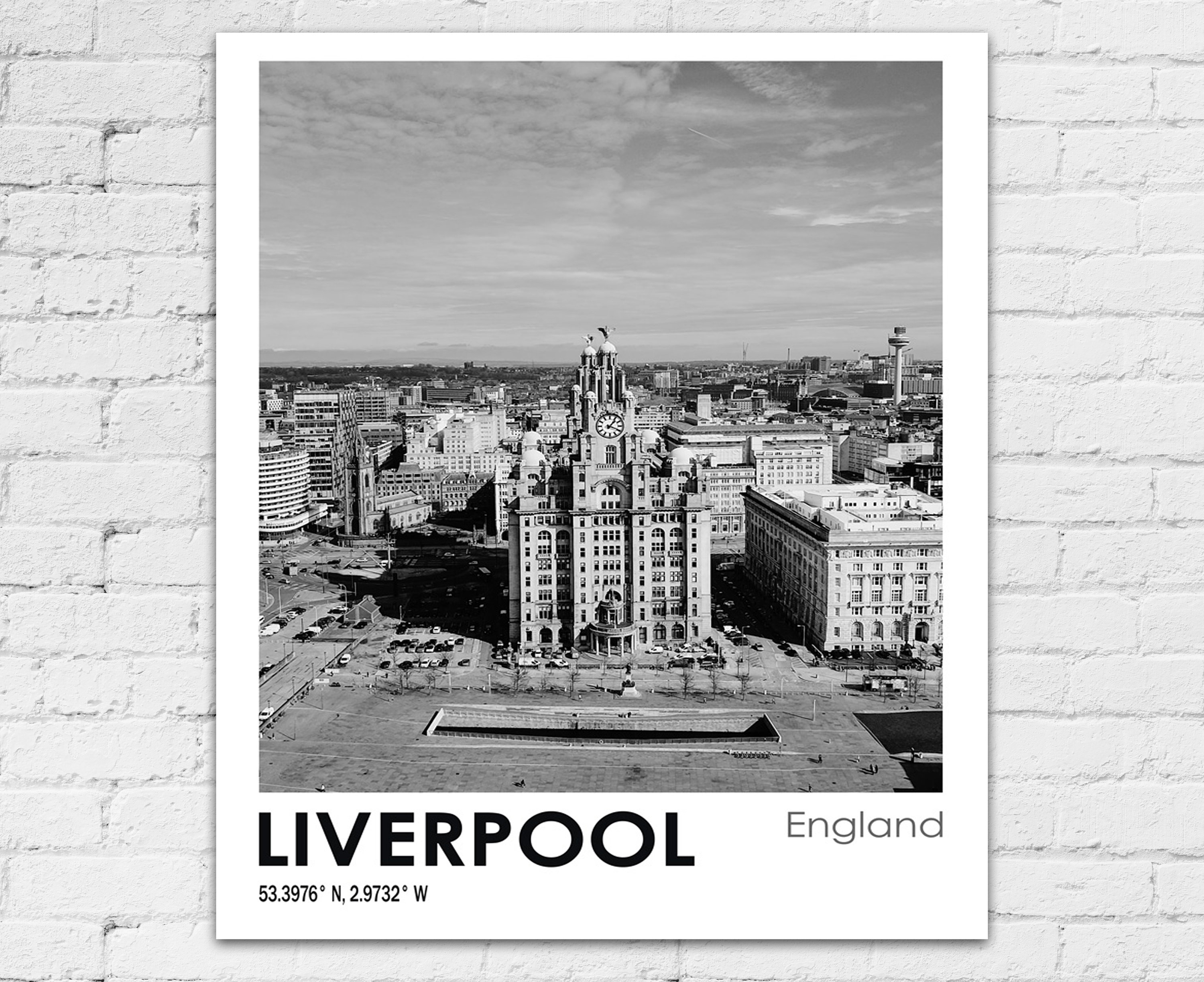 Liverpool Travel Poster Liverpool Photo Print Liverpool Travel Etsy
