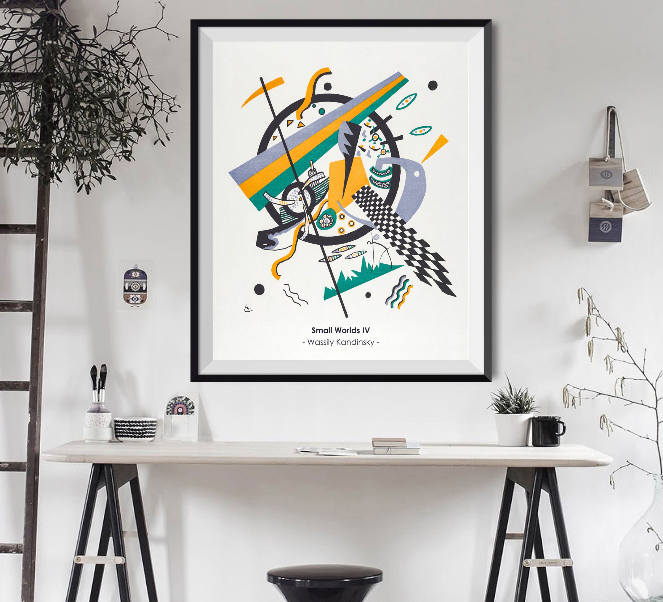 Wassily Kandinsky Set of 3 Prints Colorful Abstract Decor Transform