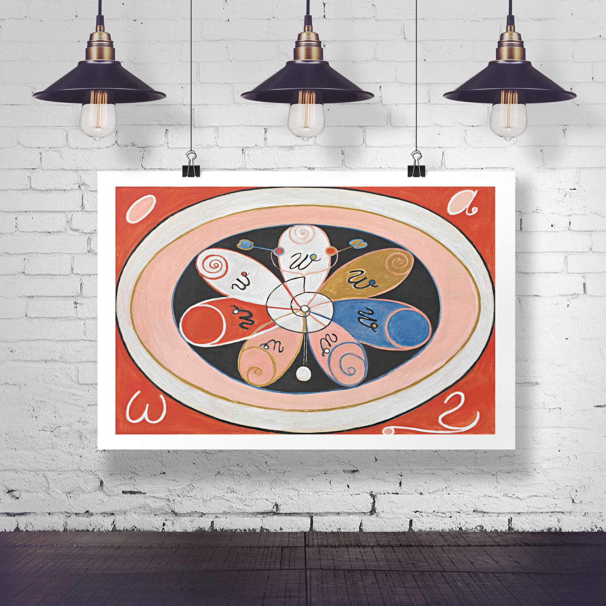 Hilma af Klint Evolution No 15 Abstract Christian Art