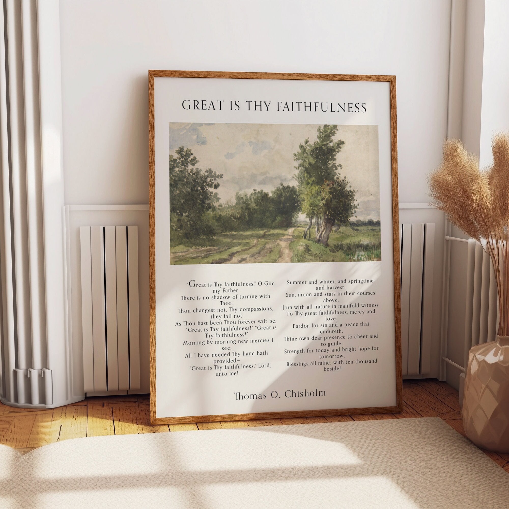 Great Is Thy Faithfulness {Poster} Great Is Thy Faithfulness {Poster}
