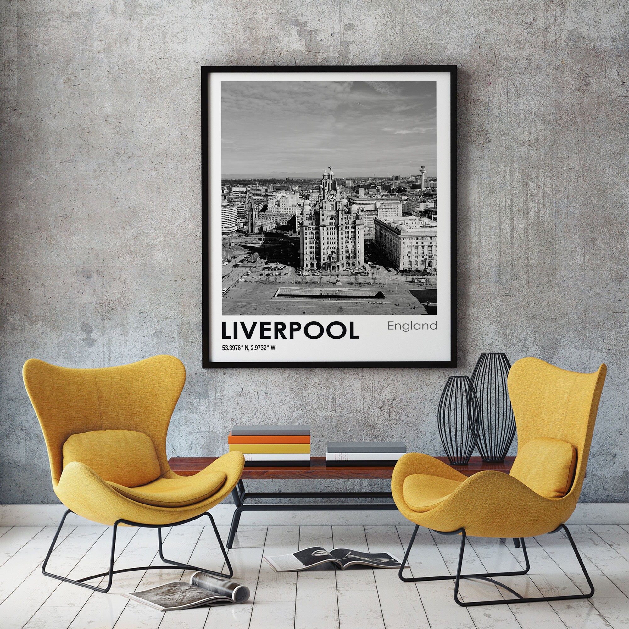 Liverpool Travel Poster Liverpool Photo Print Liverpool Travel Art