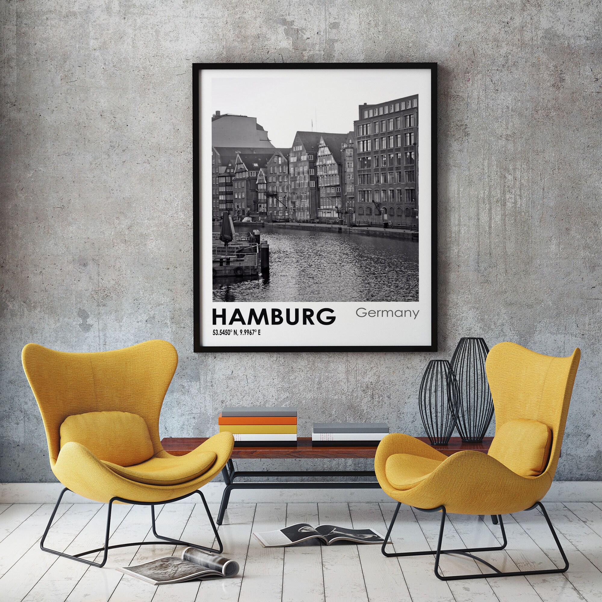 Hamburg Travel Poster Hamburg Photo Print Hamburg Travel Art Etsy