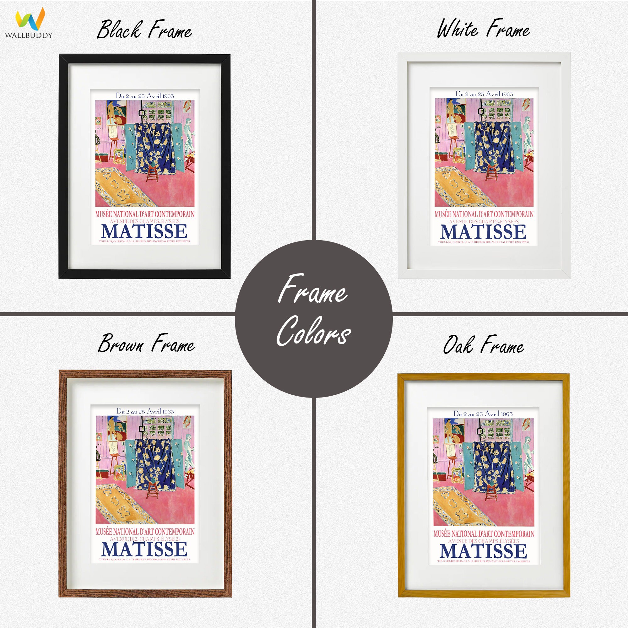 Matisse Exhibition Poster 1963 Museum Poster Matisse Poster Matisse Print