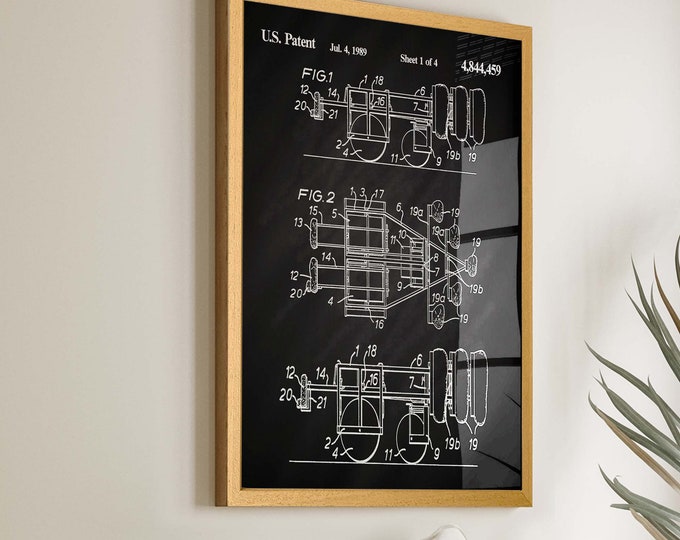 Ruck and Roll with Rugby Revolution: Vintage Rugby Scrummage Patent Poster - Ideal Sport Room Decor and Fan Gift - WB033
