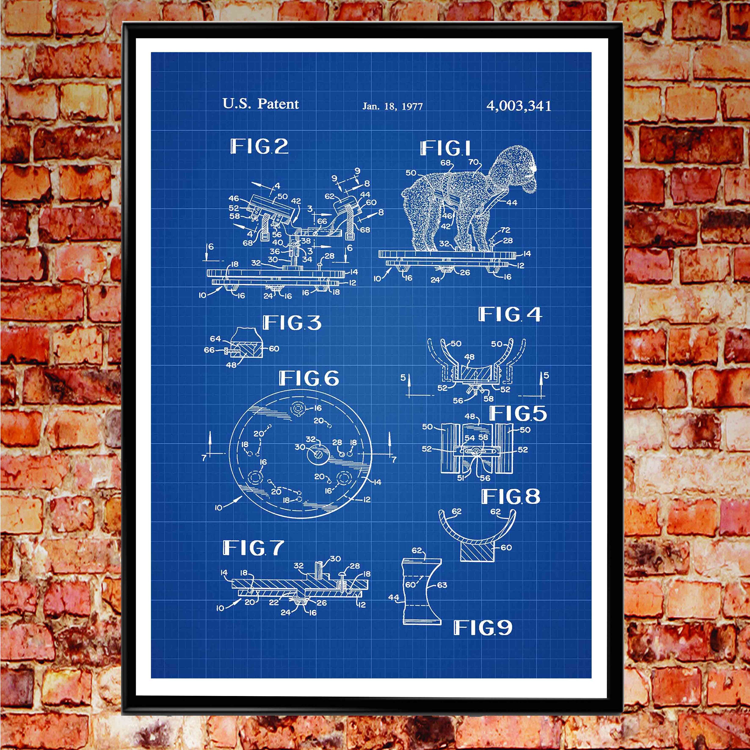 Dog Groomer Gift Dog Grooming Art Dog Trainer Decor WB423