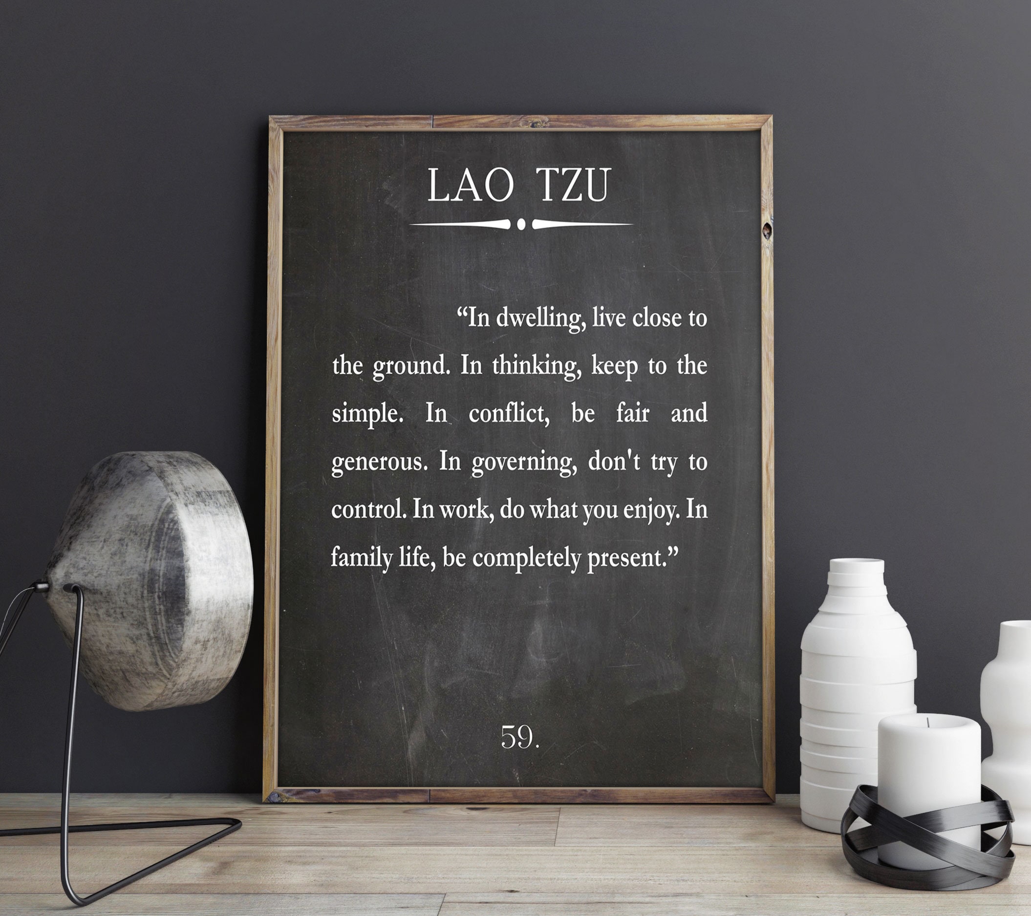Lao Tzu Quote Chinese Quote Chinese Wisdom Quote Balance Quote