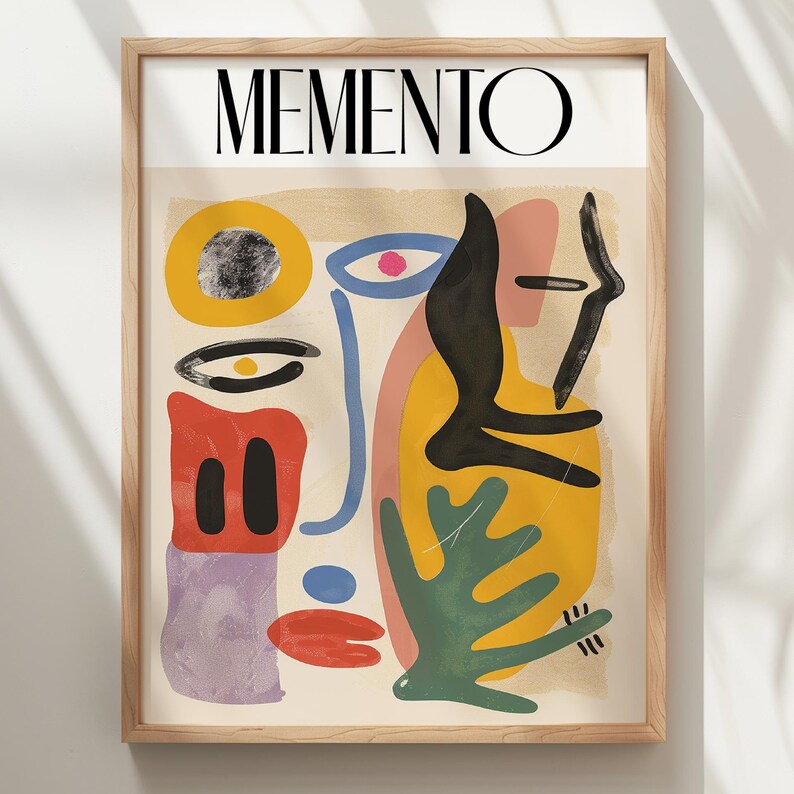 Henri Matisse Inspired Art Print: Abstract Expressionism, Bold Colors image 7