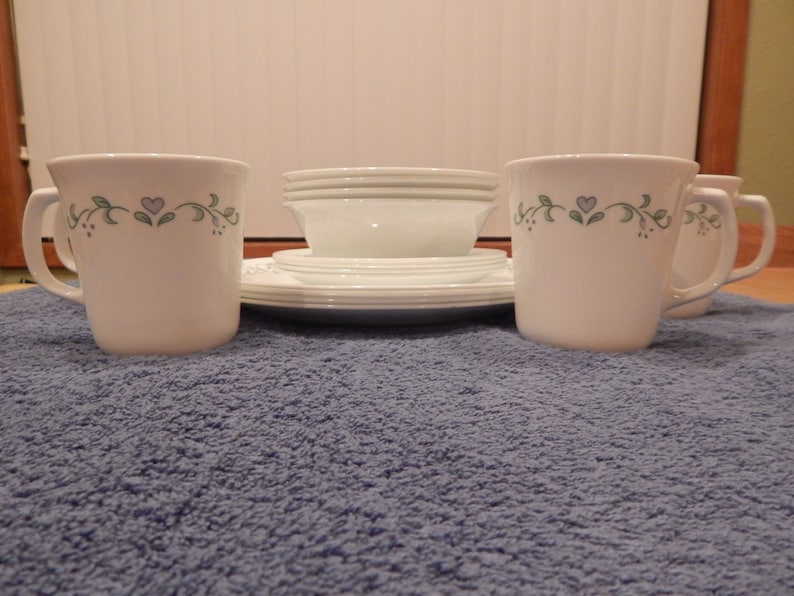 16 Pieces Corelle Country Cottage Dinnerware