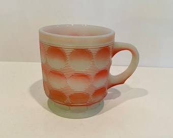 Anchor Hocking/Fire King Red Camelot Mug