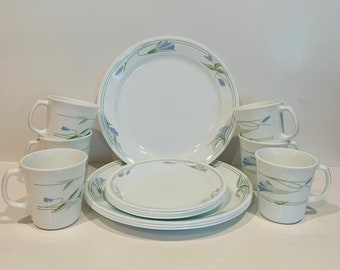 Corelle Blue Wreath Dinnerware