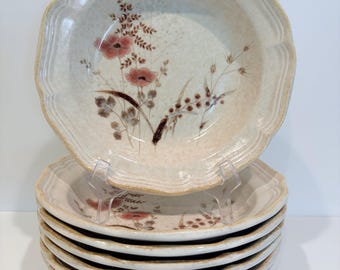 Mikasa Country Charm Strawflowers Soup Bowls