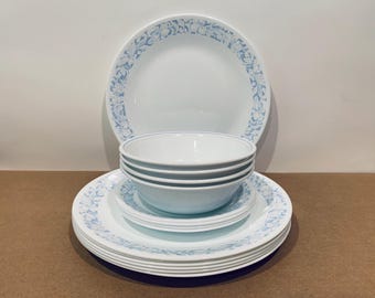 Corelle Sea and Sand Dinnerware Set