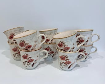 Mikasa Country Charm Strawflowers Cups