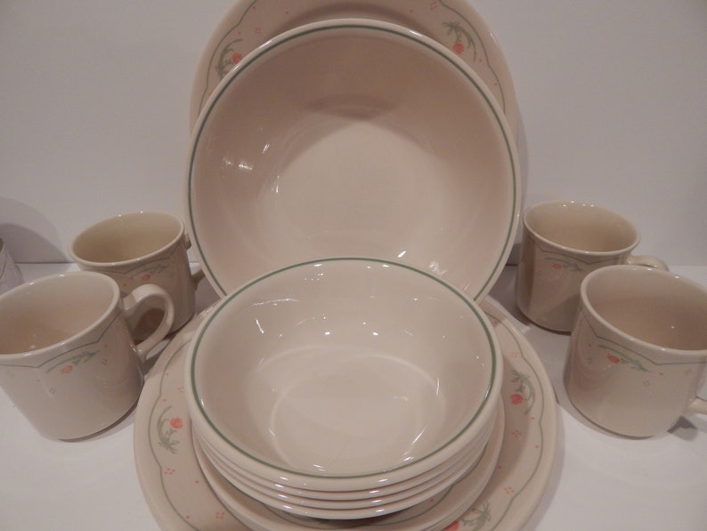 corelle calico rose