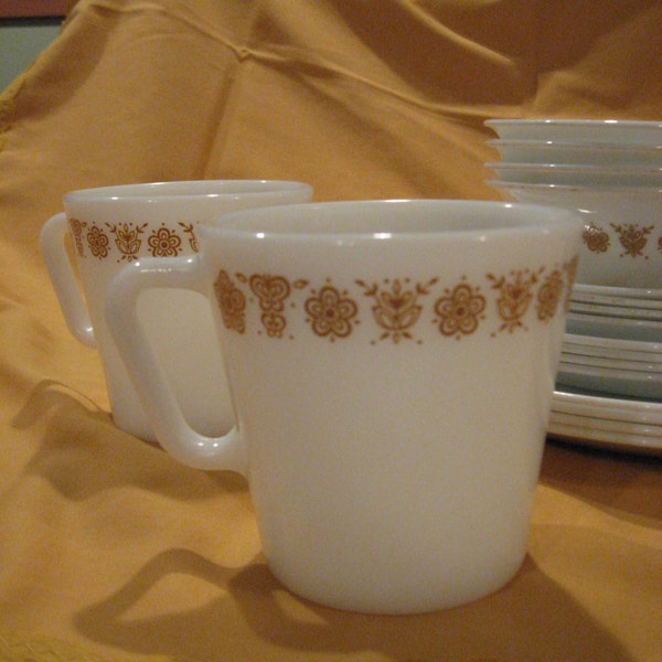 Corelle Butterfly Gold Dinnerware