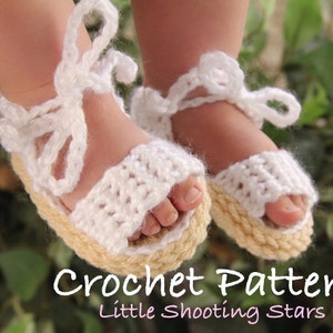 CROCHET PATTERN, Baby Sandals Crochet Pattern, How to Crochet Baby Shoes, Pattern, Tutorial, Baby Girl Crochet Patterns, Crochet Shoes