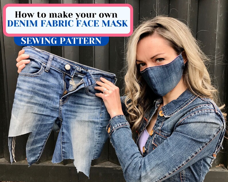 Kids Face Masks SEWING PATTERN PDF How to Sew a Face Mask Etsy Canada