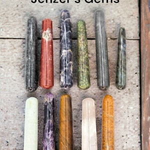 Rose Quartz Gemstone Massage Wands