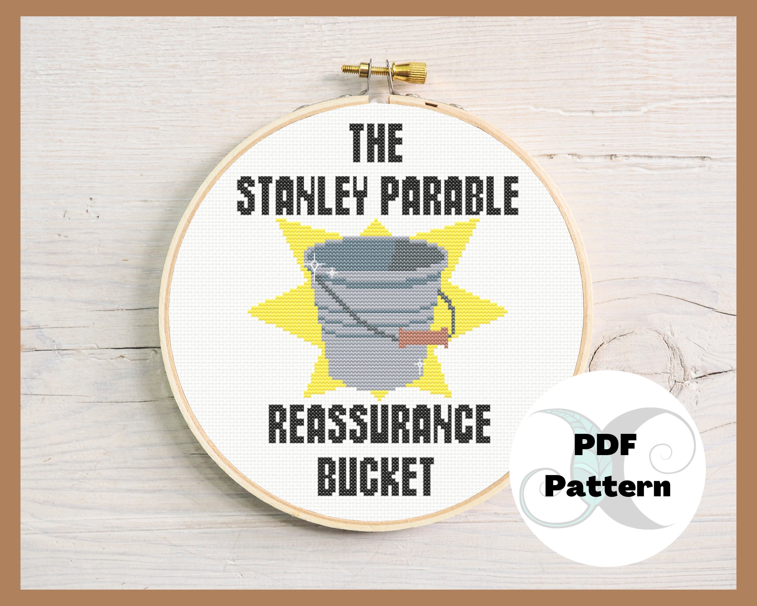 The Stanley Parable Bucket Property Of 5pcs Stickers For Cute Room