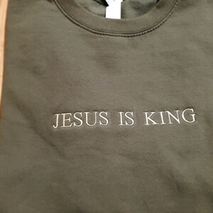 God Is Good, Jesus Is King, God is Good Sweatshirt, Religious Shirt, Religious Apparel, Best Seller, Best Selling Religious Shirt, Etsy Pick, Trending Religious Shirt, Child of God, Easter Shirt, Christmas Gift,