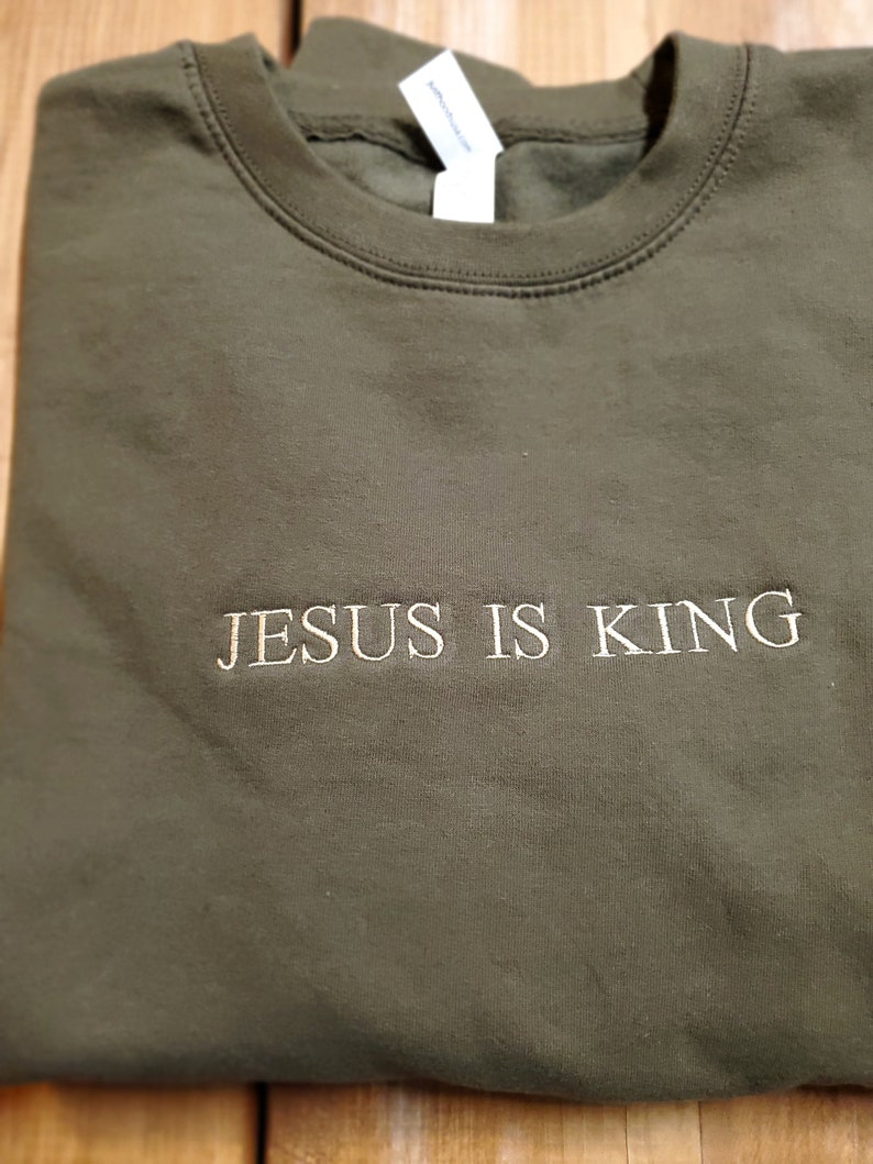 God Is Good, Jesus Is King, God is Good Sweatshirt, Religious Shirt, Religious Apparel, Best Seller, Best Selling Religious Shirt, Etsy Pick, Trending Religious Shirt, Child of God, Easter Shirt, Christmas Gift,