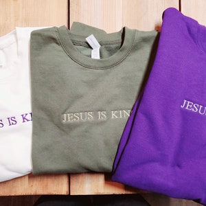 God Is Good, Jesus Is King, God is Good Sweatshirt, Religious Shirt, Religious Apparel, Best Seller, Best Selling Religious Shirt, Etsy Pick, Trending Religious Shirt, Child of God, Easter Shirt, Christmas Gift,