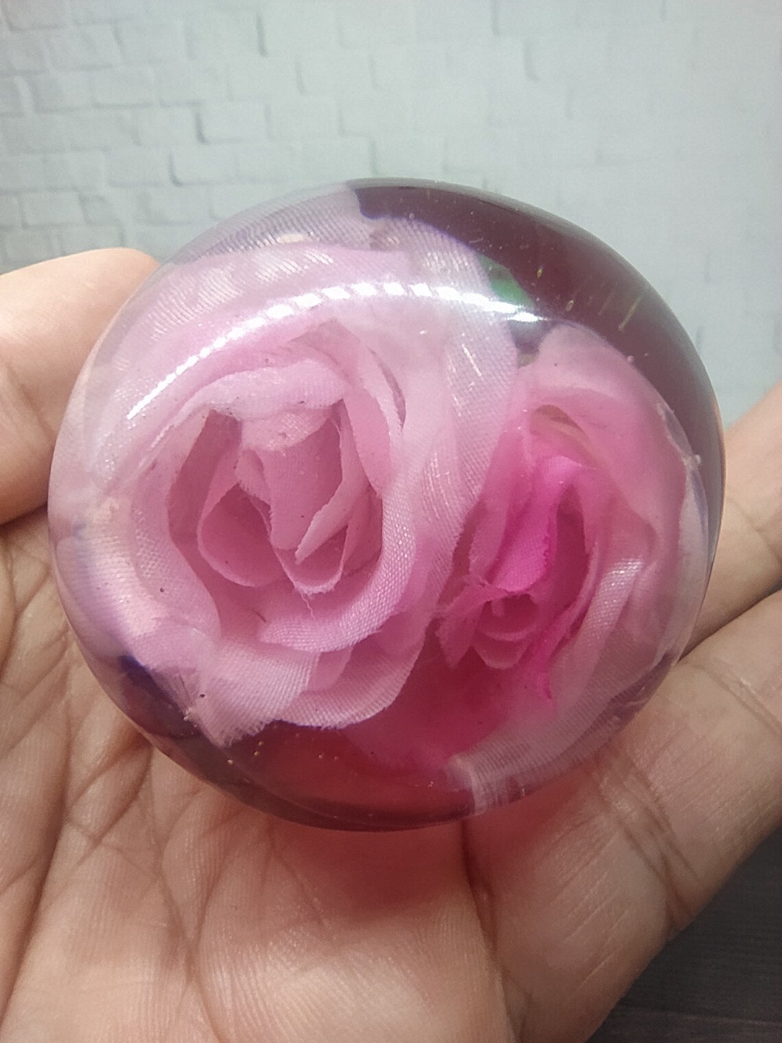 Underwater Pink Rose Flower Gear Shift Knob Acrylic Resin_a247 Etsy