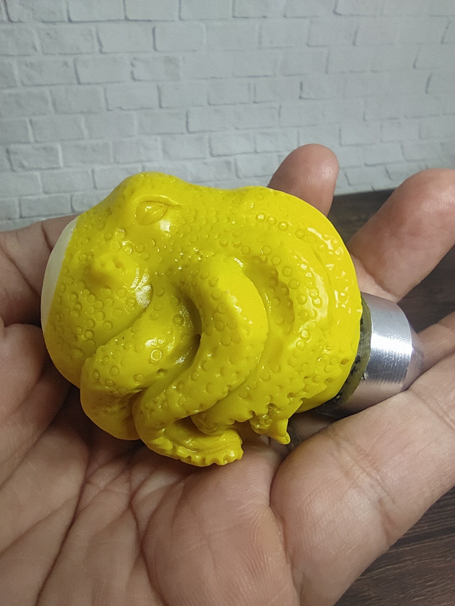 Kraken Octopus Gear Shift Shifter Knob From Billiard Ball Etsy