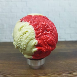 Fighting DRAGON Gear Shift Shifter Knob Handle Transmission from Billiard Ball Number 11 Hand Carved (Thread 12x1,25)