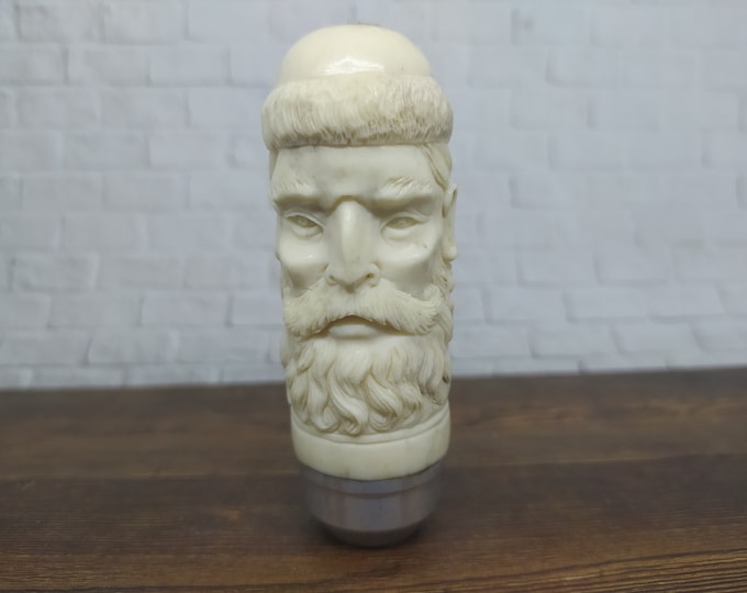 Viking Beard Cave Man Gear Shift Knob Handle Transmission From Deer