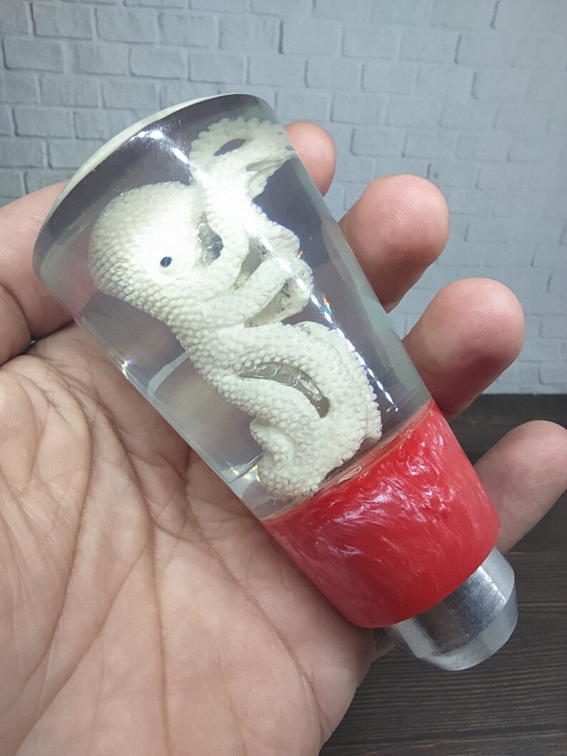 Underwater Octopus Kraken Sculpture Gear Shift Shifter Knob Etsy UK