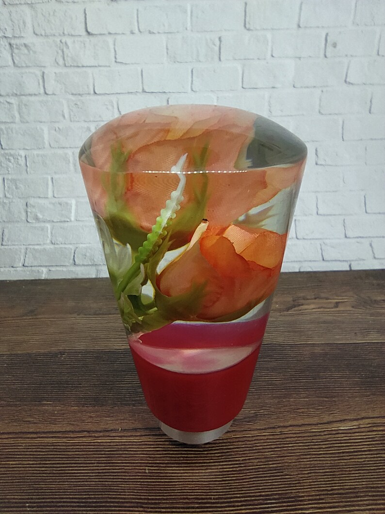 Underwater Rose Flower Gear Shift Knob From Acrilyc Resin_a21 Etsy