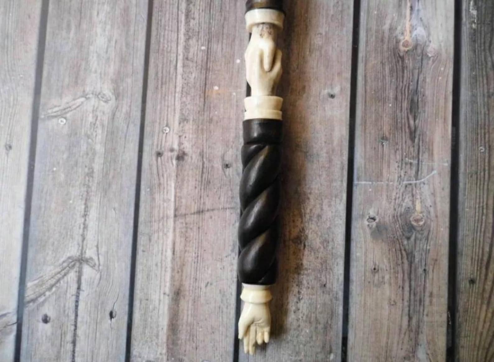 Masonic Freemason Hammer Gavel From Antler and Wood Carved Etsy