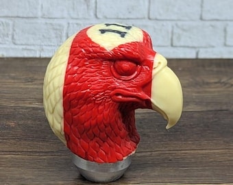 Pomello del cambio Eagle Falcon Phoenix Head Gear Shifter Handle Transmission da palla da biliardo numero 11 intagliata a mano