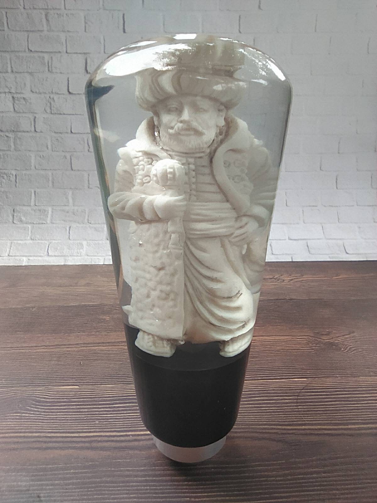 Underwater Arabic King Sulthan Gear Shifter Knob Deer Antler Etsy