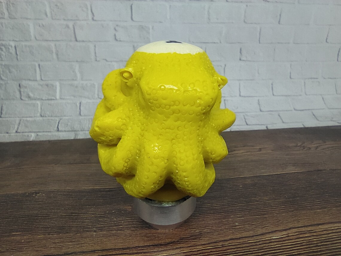 Kraken Octopus Gear Shift Shifter Knob From Billiard Ball Etsy