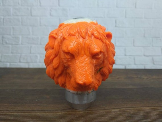 Tête de Lion Tiger Simba pommeau de levier de vitesse poignée Transmission  de boule de billard numéro 5 sculptée à la main filetage 12x1,25 -   France