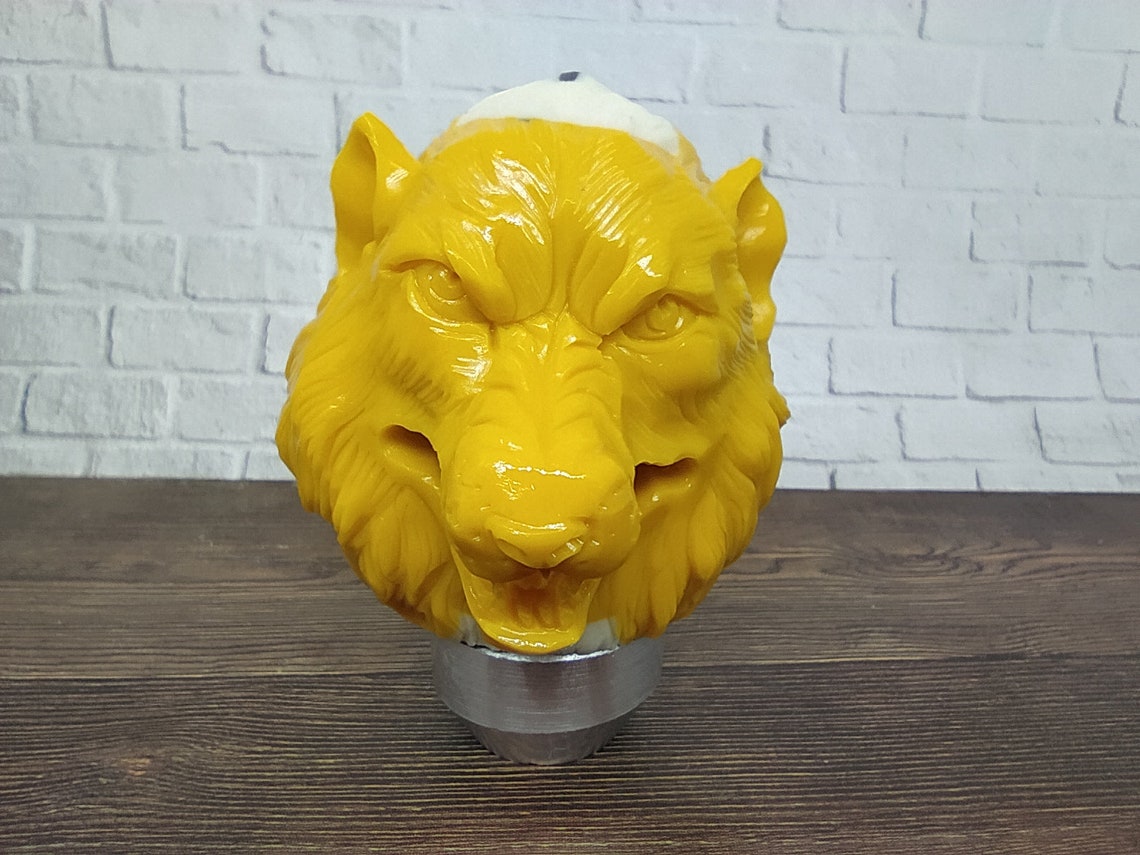 Wolf Wolv Wolves Head Gear Shift Knob Handle Transmission From Etsy