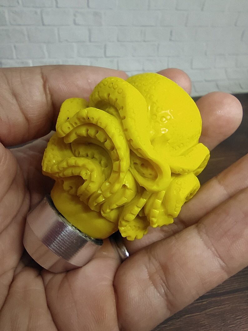 Kraken Octopus Gear Shift Shifter Knob From Billiard Ball Etsy